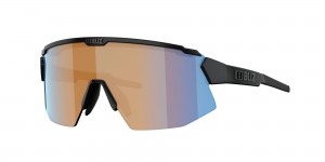 Lentes de Sol Bliz Breeze Negras Coral Naranjas Azules | 973041UNF