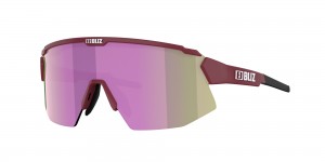 Lentes de Sol Bliz Breeze Small Burdeos Marrones Rosas | 372506NDE