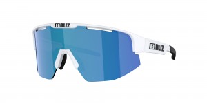 Lentes de Sol Bliz Matrix Blancas Marrones Azules | 364701LEX