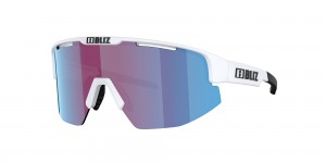 Lentes de Sol Bliz Matrix Small Blancas Azules | 875490DGI