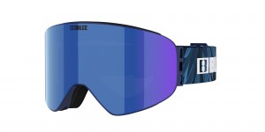 Ski Goggles Bliz Flow Azules Marrones Azules | 278406MYK