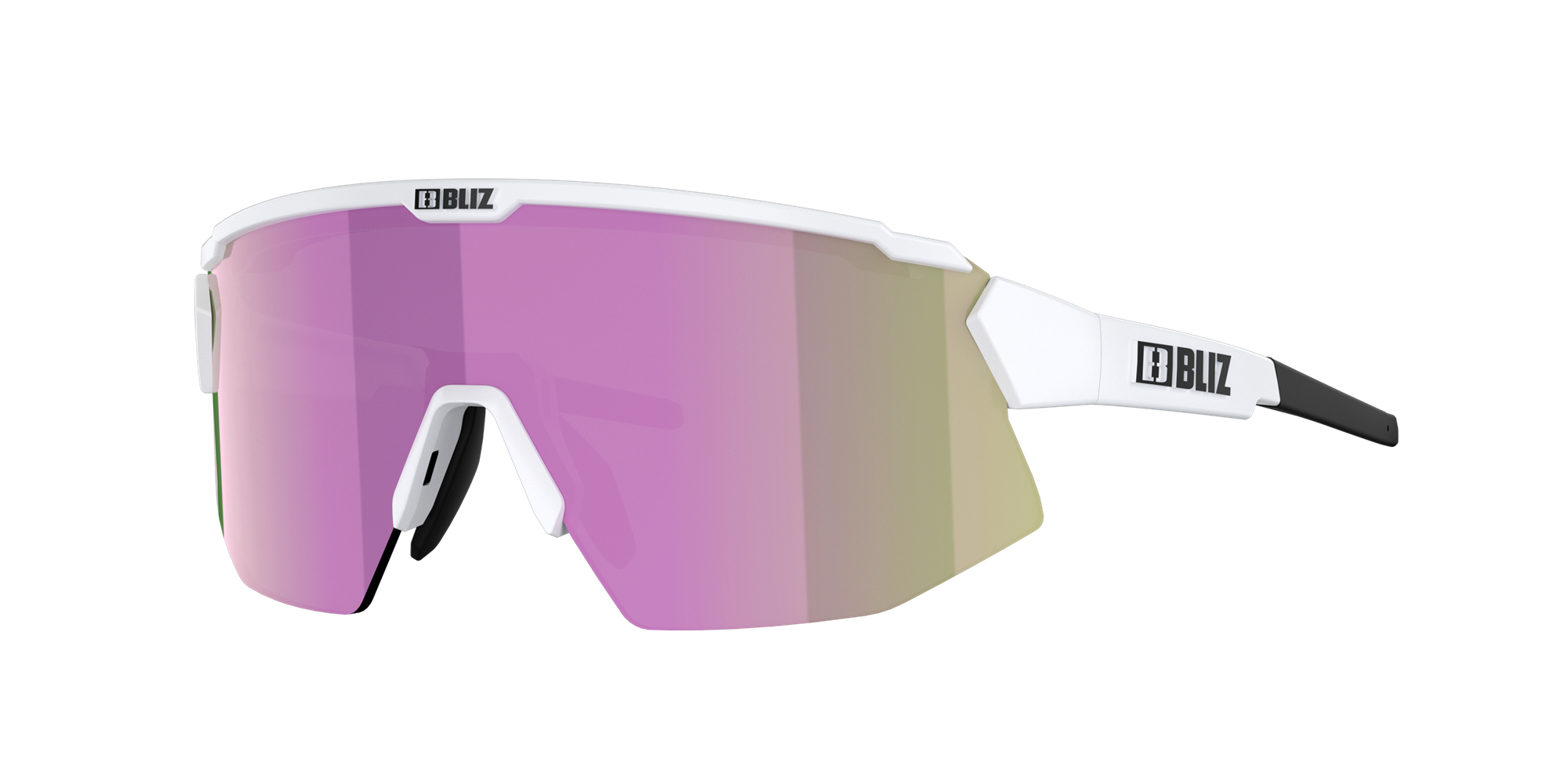 Lentes de Sol Bliz Breeze Blancas Marrones Rosas | 534217LKX