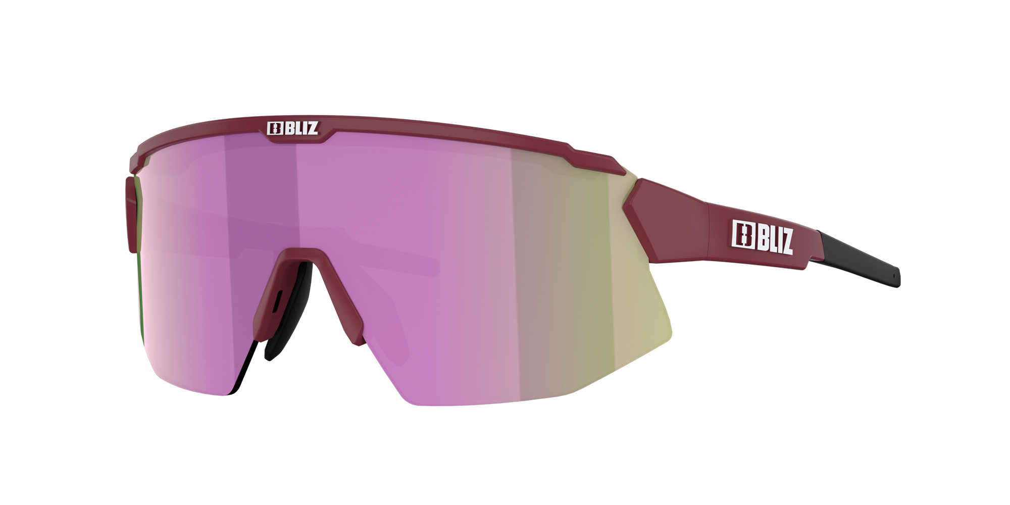 Lentes de Sol Bliz Breeze Small Burdeos Marrones Rosas | 372506NDE