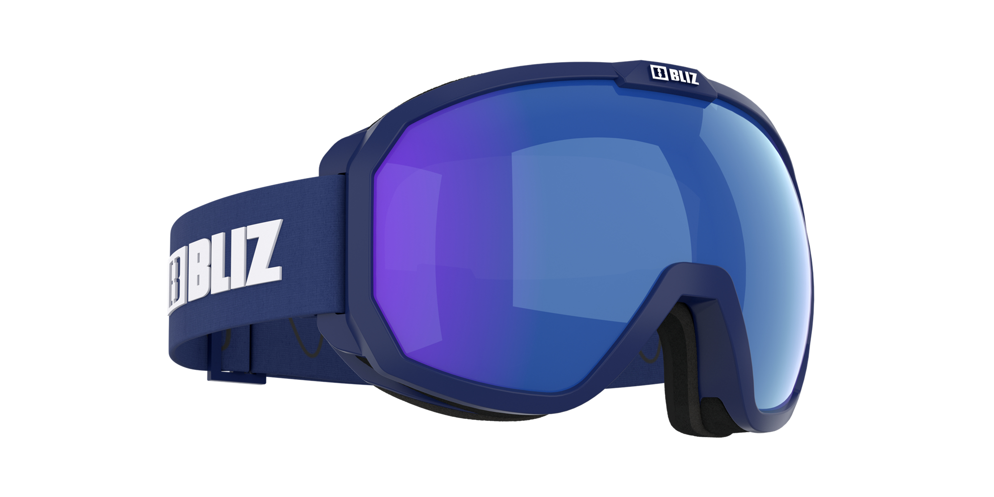 Ski Goggles Bliz Charge Otg Azules Oscuro Blancas Marrones Azules | 416890WZR