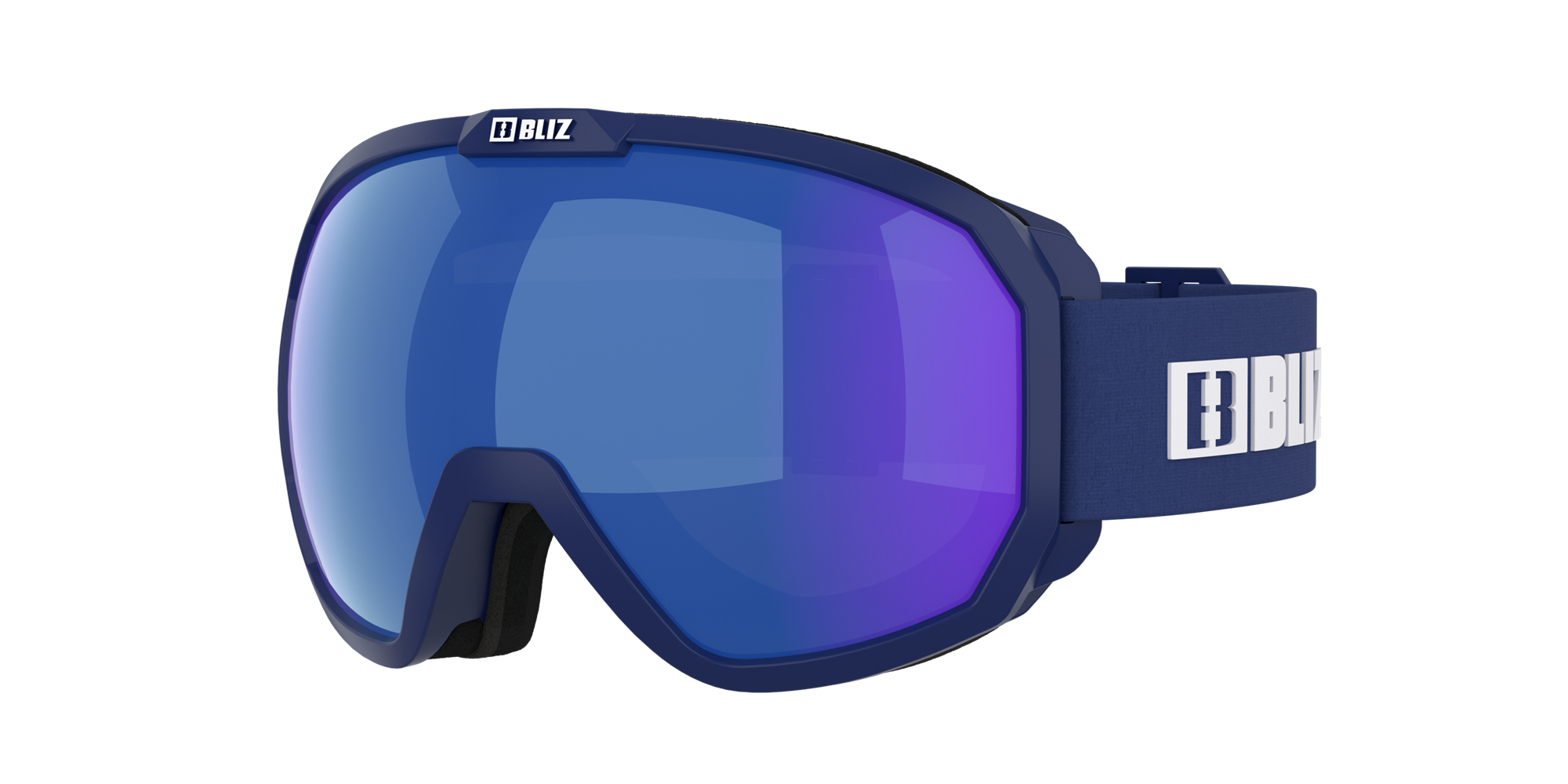 Ski Goggles Bliz Charge Otg Azules Oscuro Blancas Marrones Azules | 416890WZR