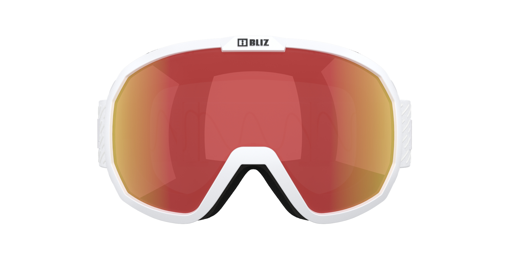 Ski Goggles Bliz Charge Otg Blancas Negras Marrones Rojas | 495728VPI