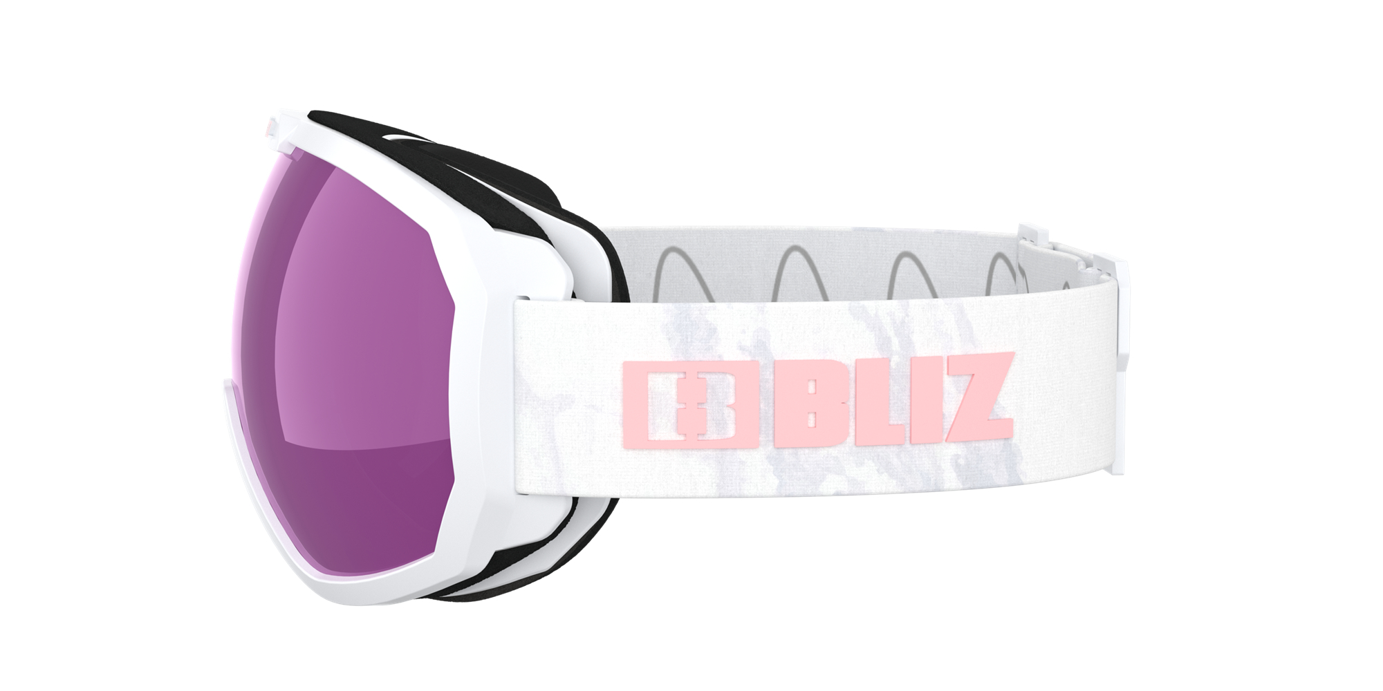 Ski Goggles Bliz Charge Otg Blancas Rosas Marrones Rosas | 206548DJK