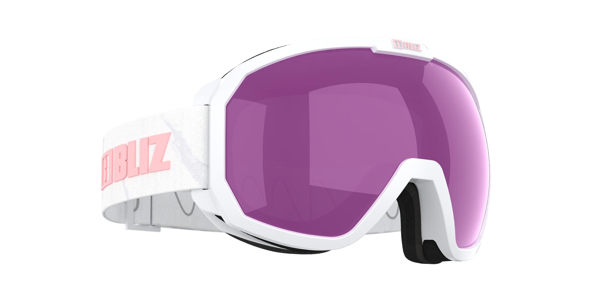 Ski Goggles Bliz Charge Otg Blancas Rosas Marrones Rosas | 206548DJK