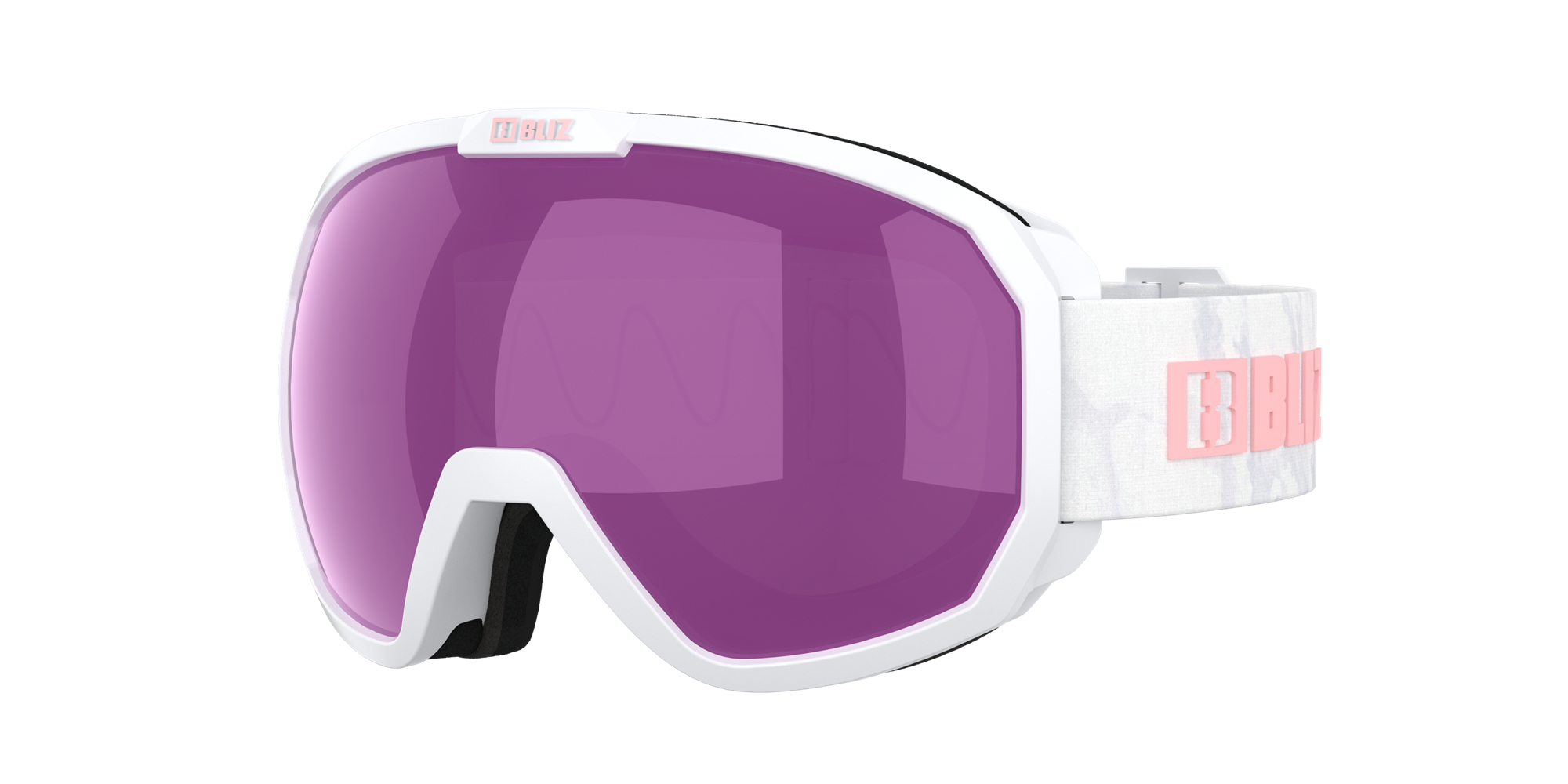 Ski Goggles Bliz Charge Otg Blancas Rosas Marrones Rosas | 206548DJK