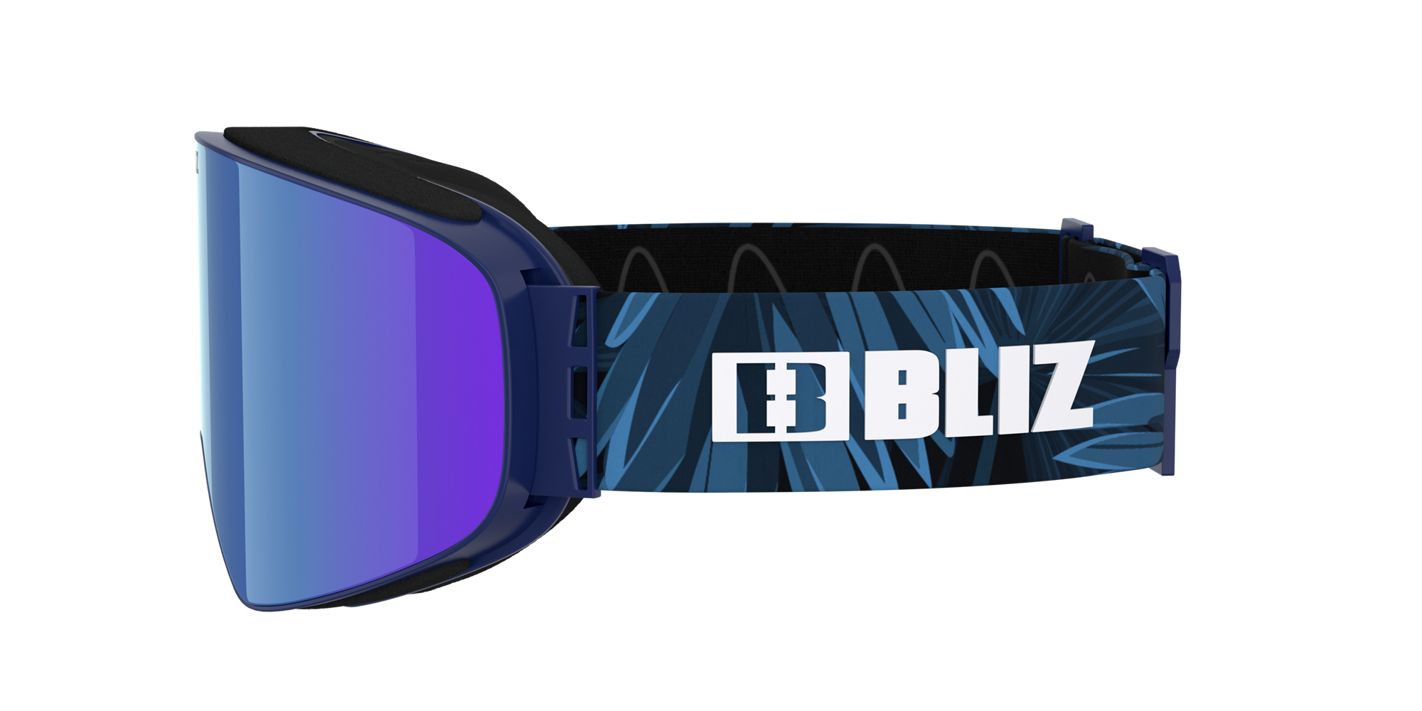 Ski Goggles Bliz Flow Azules Marrones Azules | 278406MYK