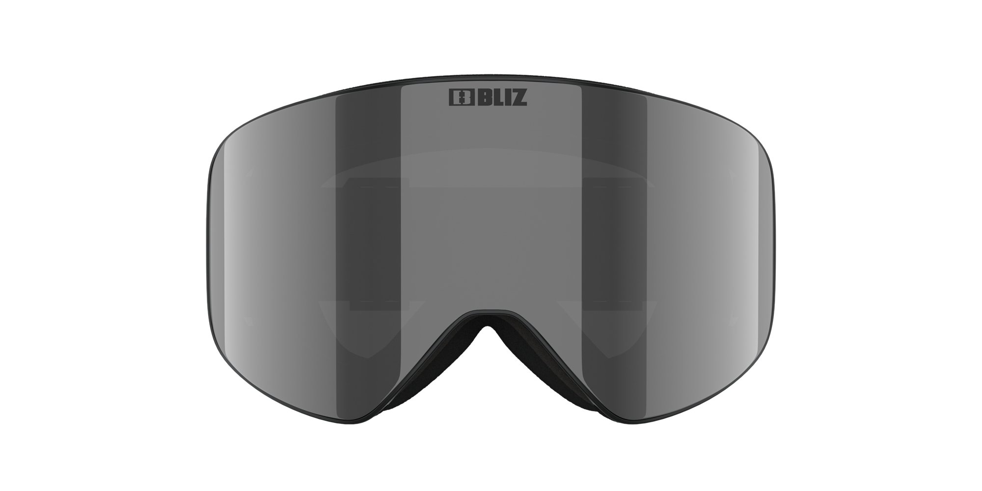 Ski Goggles Bliz Flow Negras Plateadas | 254071OFA