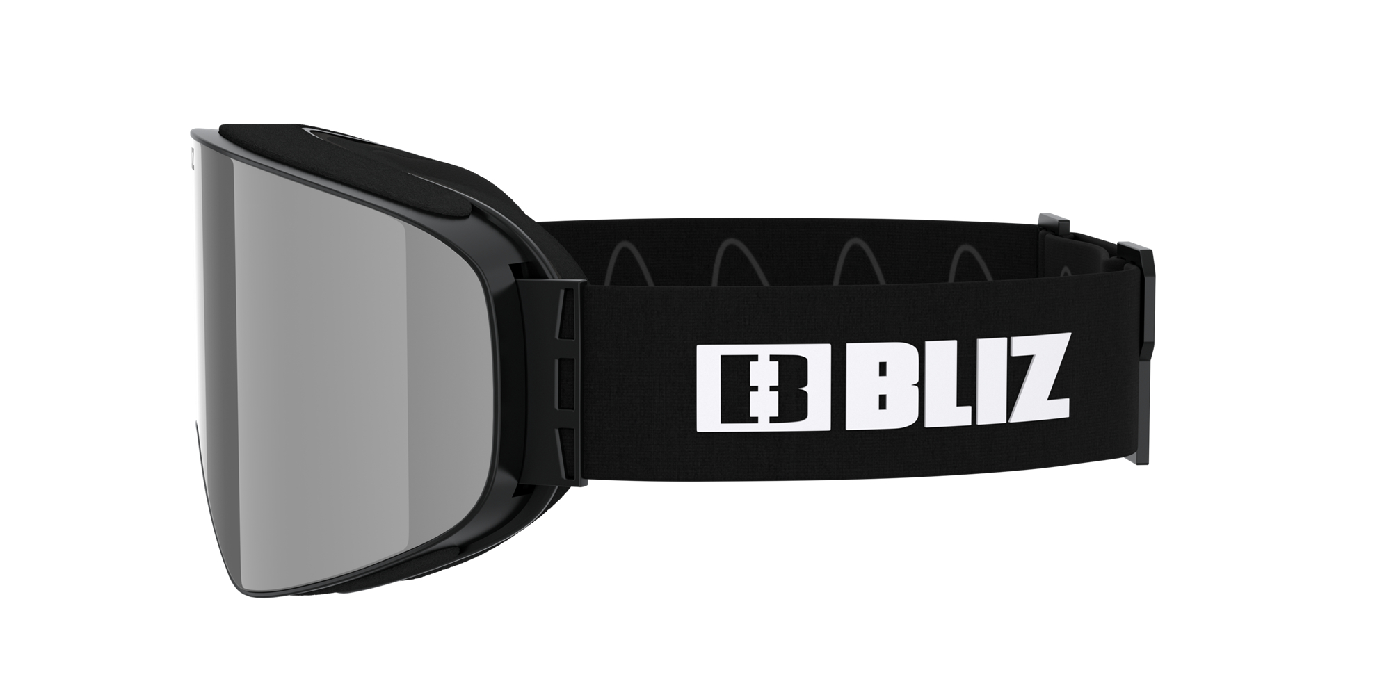 Ski Goggles Bliz Flow Negras Plateadas | 254071OFA