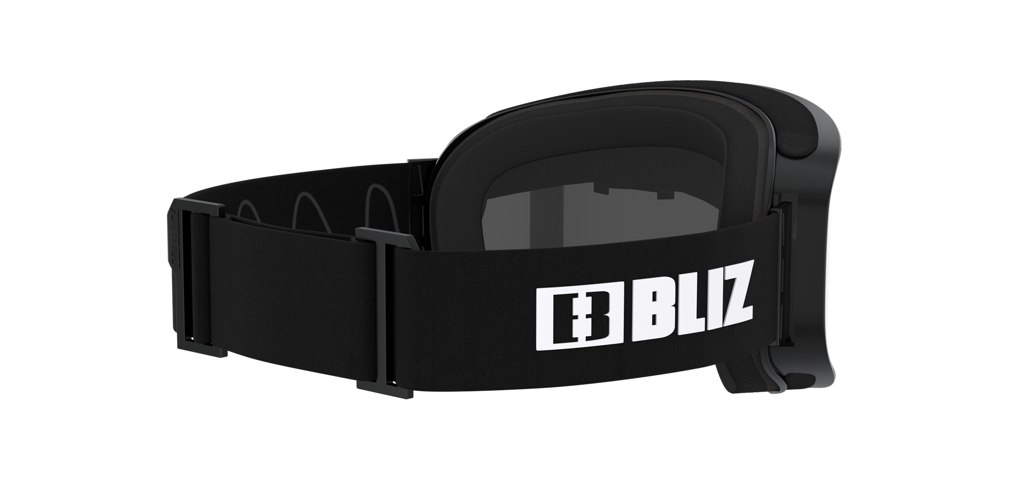 Ski Goggles Bliz Flow Negras Plateadas | 254071OFA