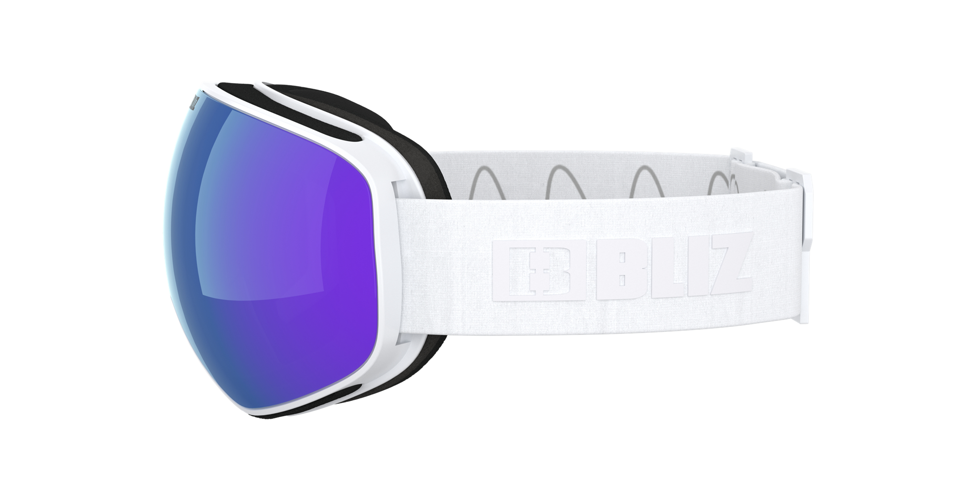 Ski Goggles Bliz Floz Blancas Marrones Azules | 369587YEI