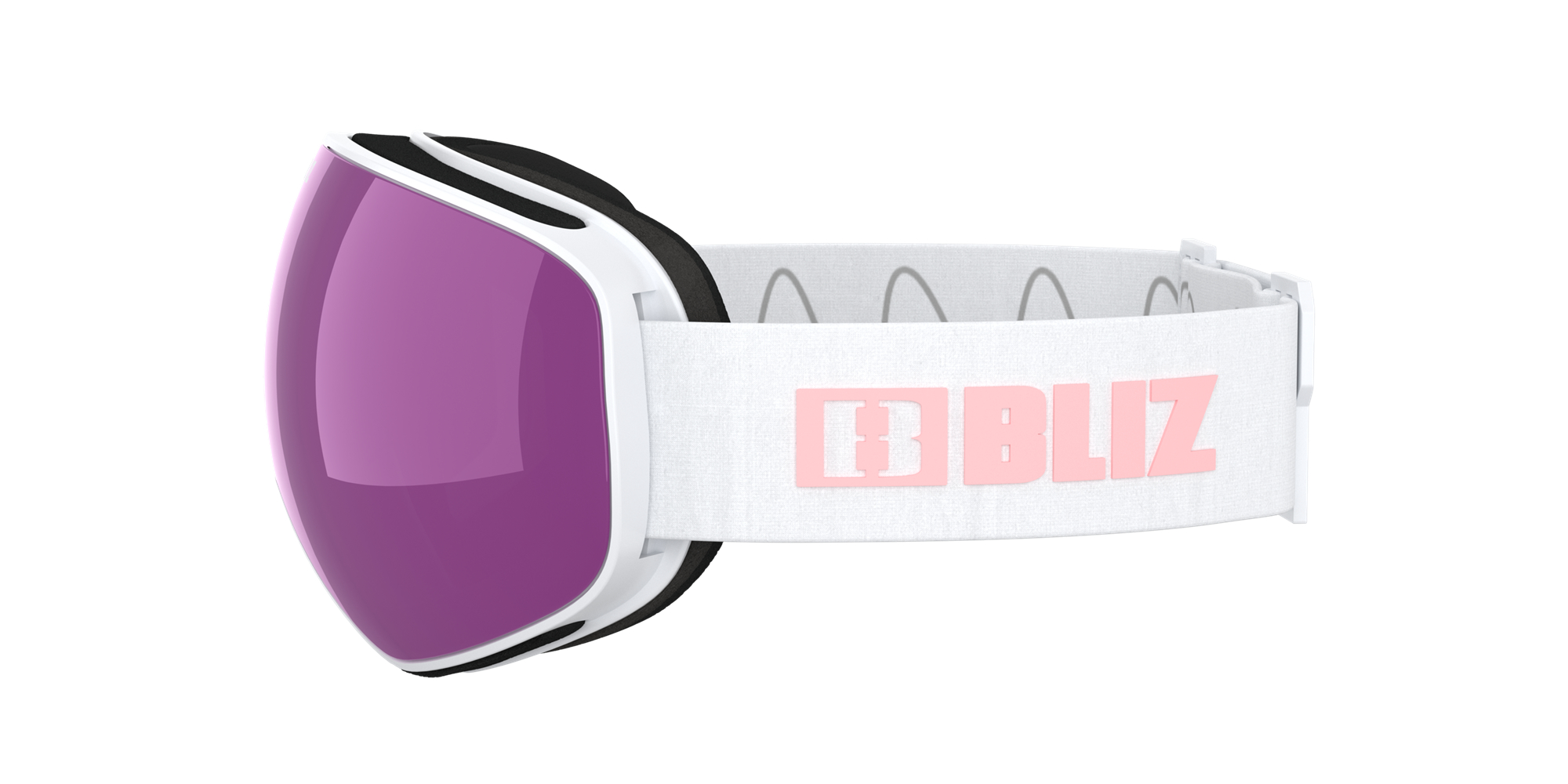 Ski Goggles Bliz Floz Blancas Marrones Rosas | 130257HCO