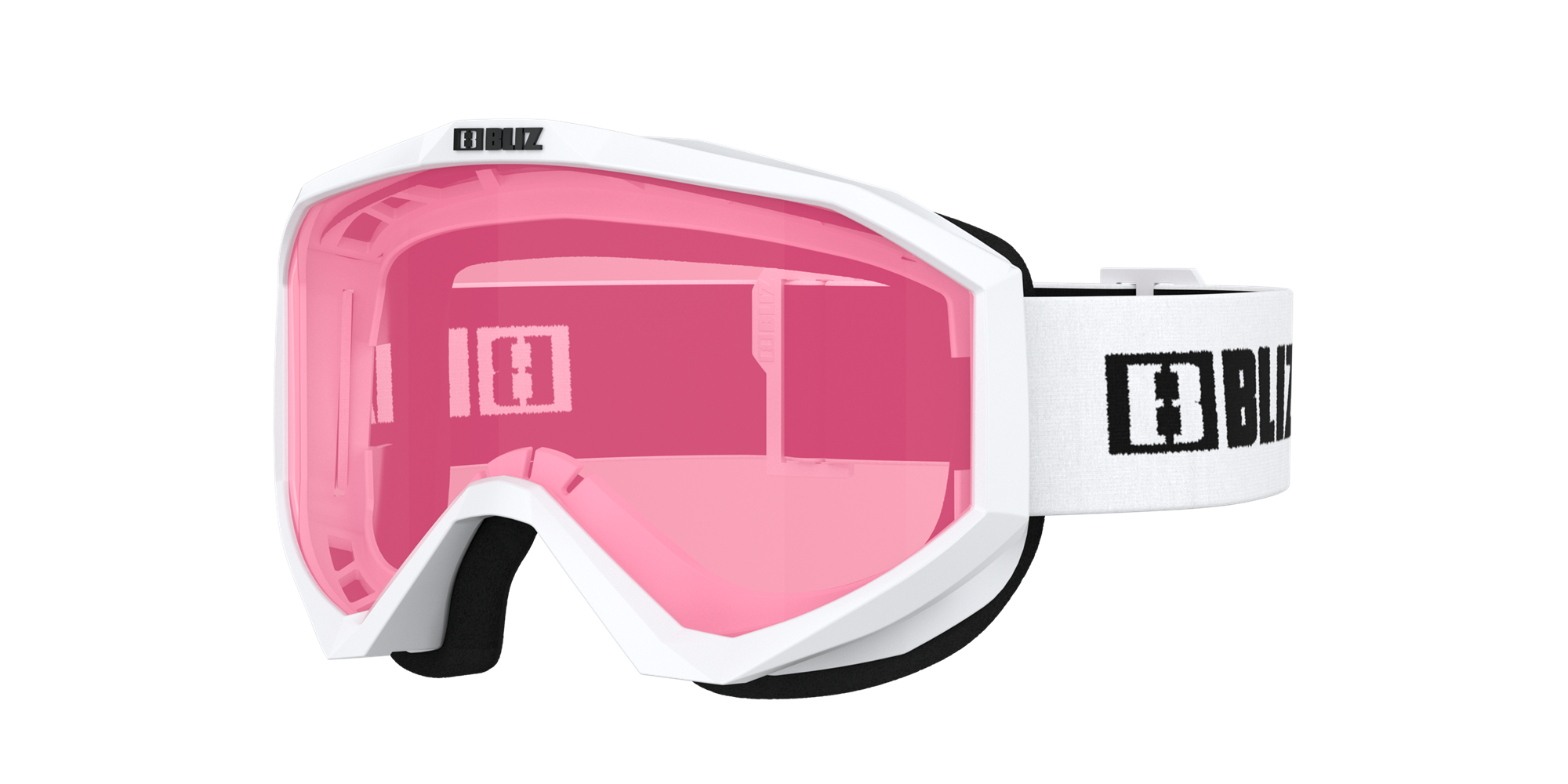 Ski Goggles Bliz Liner Blancas Negras Rosas | 213475WPV