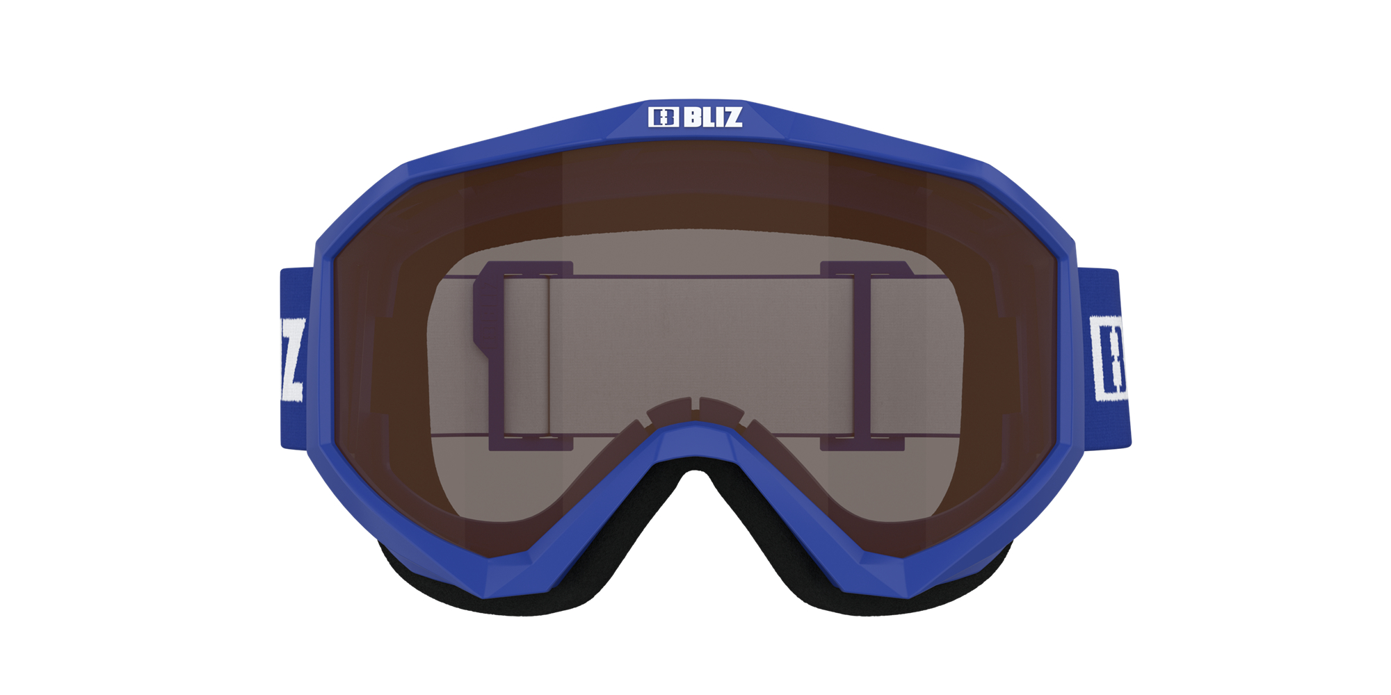 Ski Goggles Bliz Liner Jr Azules Blancas Marrones | 708431VKF