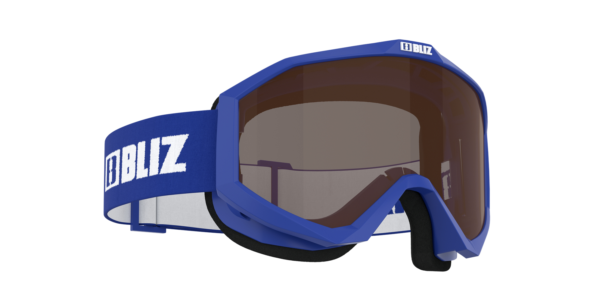 Ski Goggles Bliz Liner Jr Azules Blancas Marrones | 708431VKF