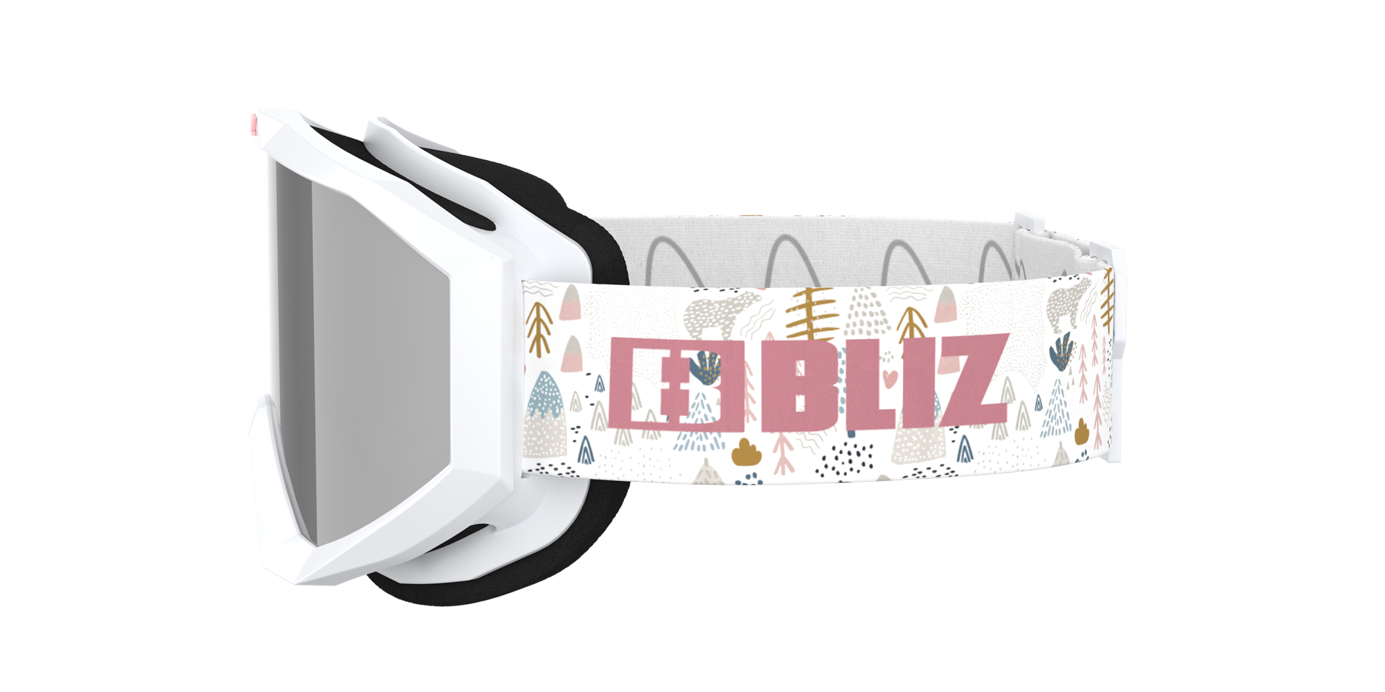 Ski Goggles Bliz Liner Jr Blancas Rosas | 874526LJV