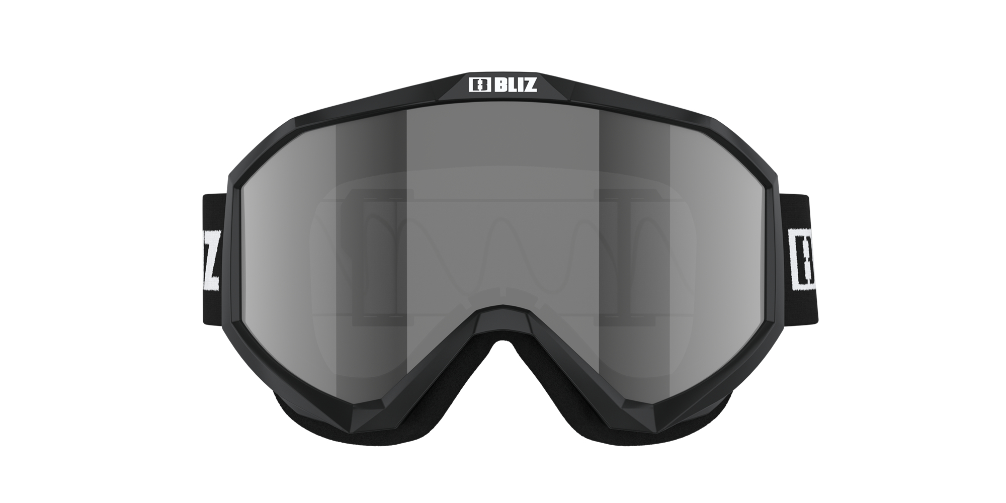 Ski Goggles Bliz Liner Jr Negras Blancas Marrones Plateadas | 583094BUL