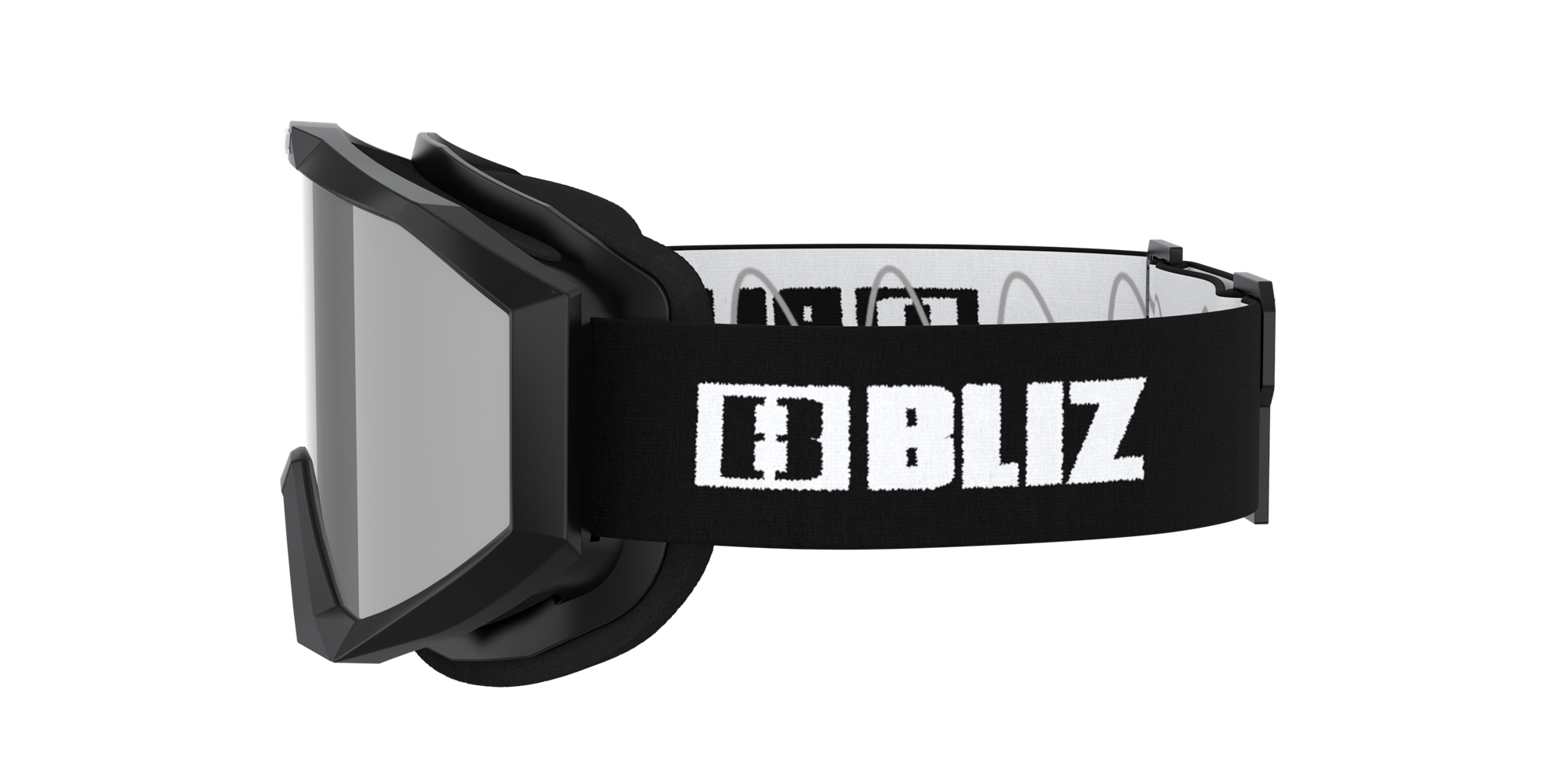 Ski Goggles Bliz Liner Jr Negras Blancas Marrones Plateadas | 583094BUL