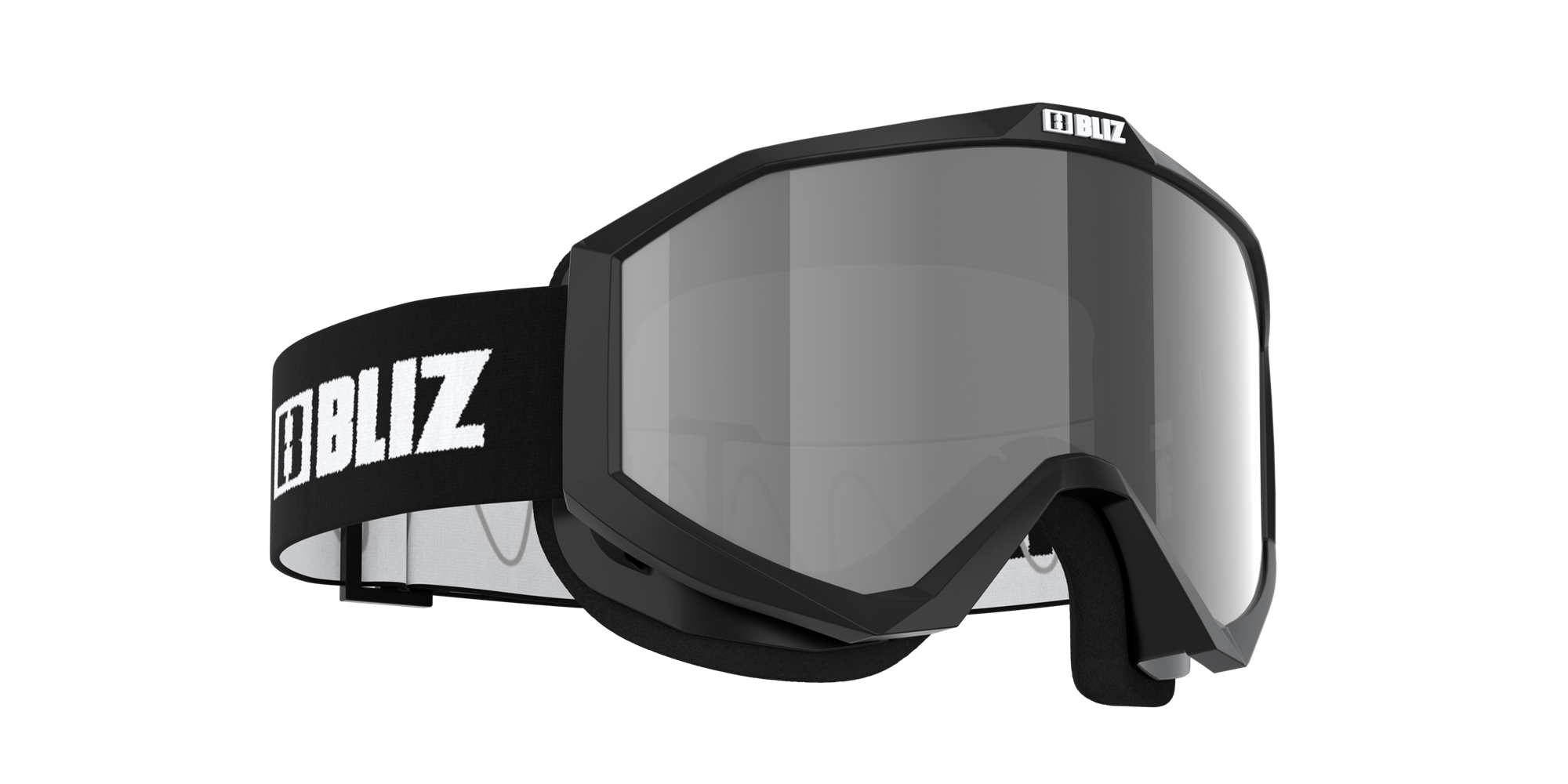 Ski Goggles Bliz Liner Jr Negras Blancas Marrones Plateadas | 583094BUL