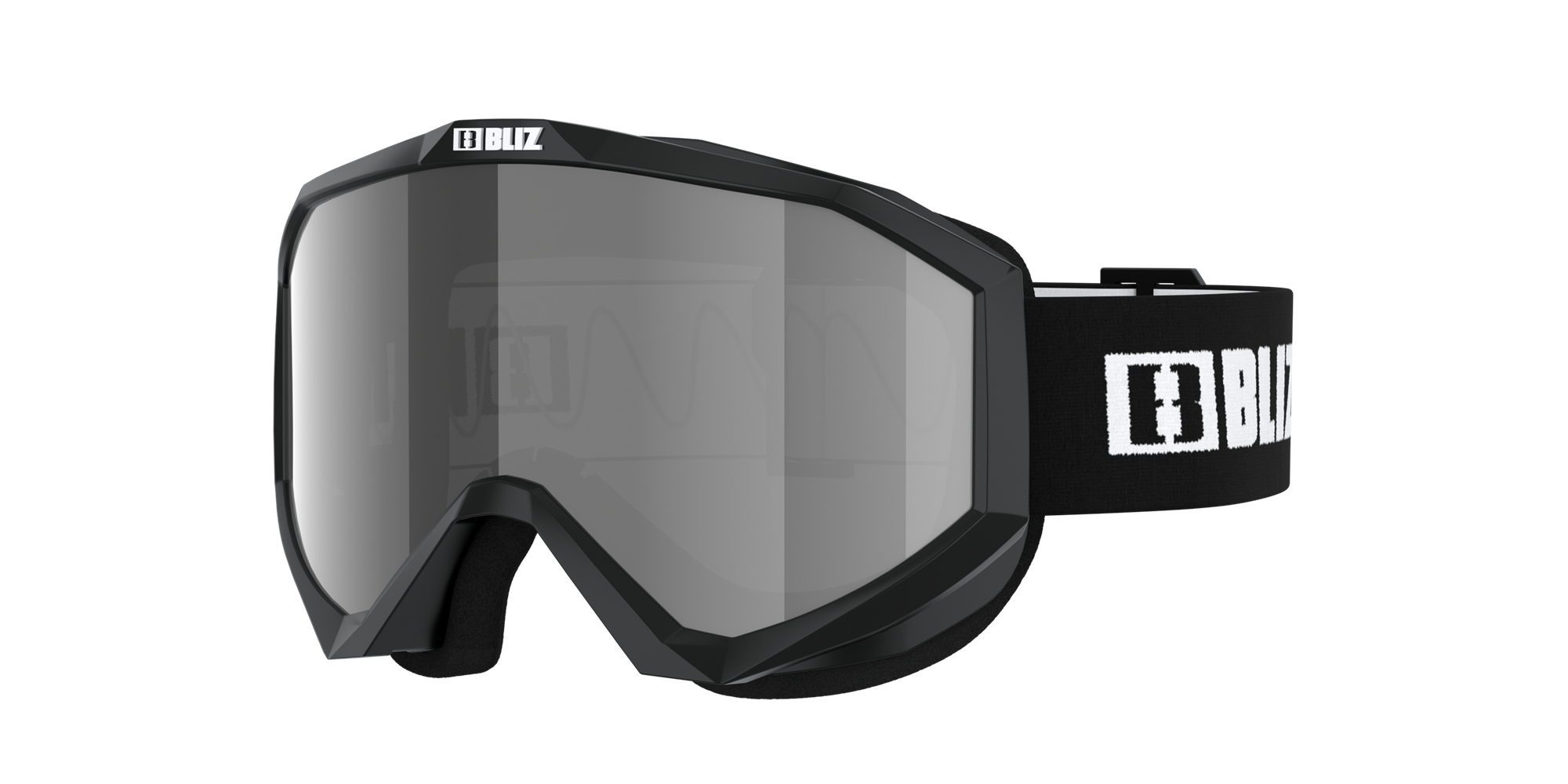 Ski Goggles Bliz Liner Jr Negras Blancas Marrones Plateadas | 583094BUL