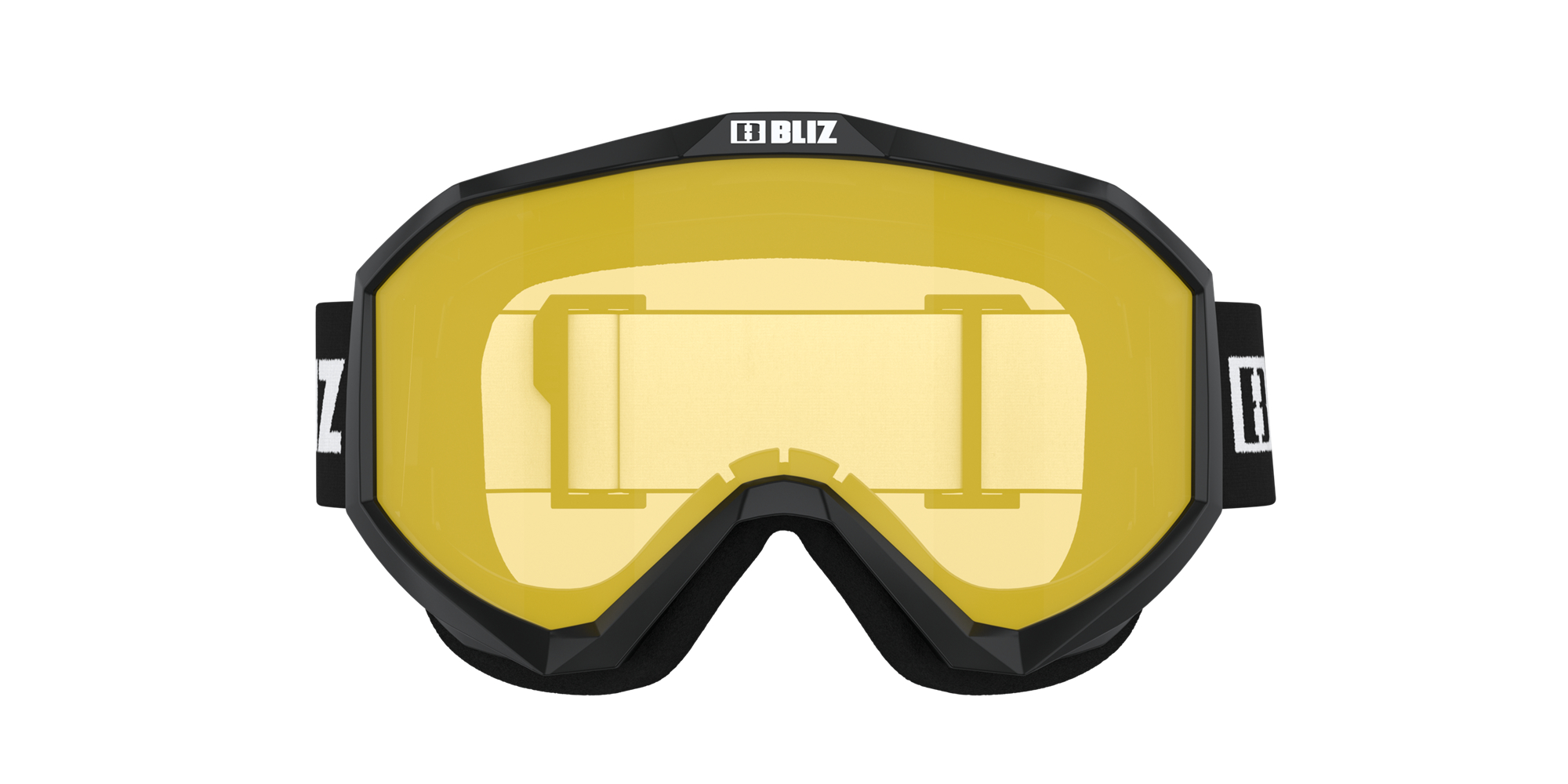 Ski Goggles Bliz Liner Negras Blancas Amarillo | 743689LJW