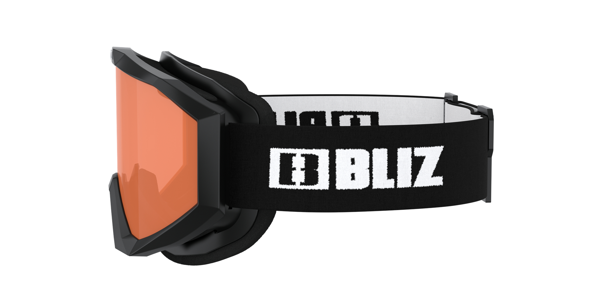 Ski Goggles Bliz Liner Negras Blancas Naranjas | 172693NOB