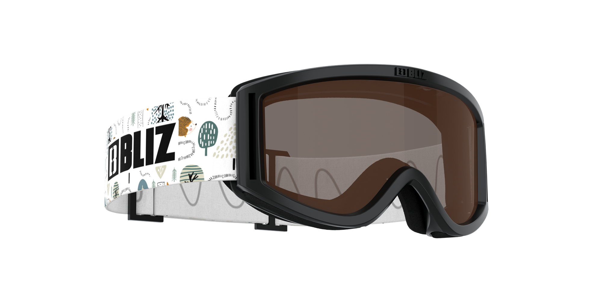 Ski Goggles Bliz Pixie Negras Marrones | 059634OJU