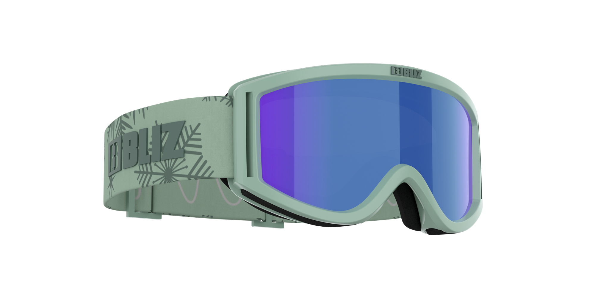 Ski Goggles Bliz Pixie Verde Verde Oscuro Marrones Azules | 861230MQR