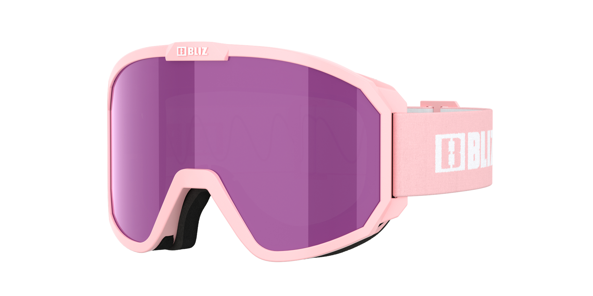 Ski Goggles Bliz Rave Jr Rosas Blancas Marrones Rosas | 364198ZTA