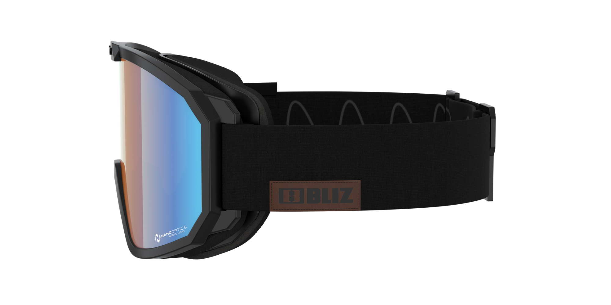 Ski Goggles Bliz Rave Negras Blancas | 683091TZO