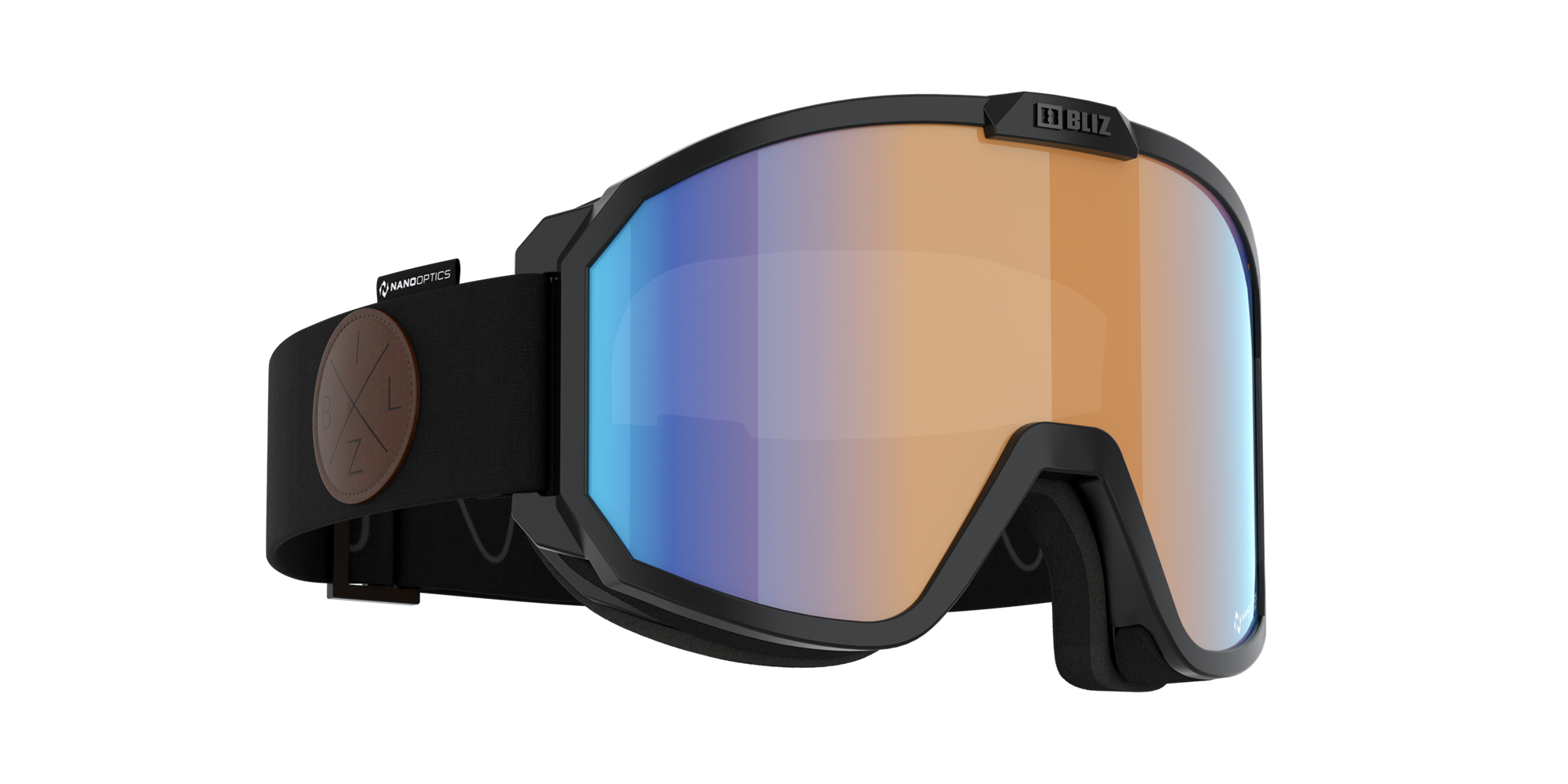 Ski Goggles Bliz Rave Negras Blancas | 683091TZO