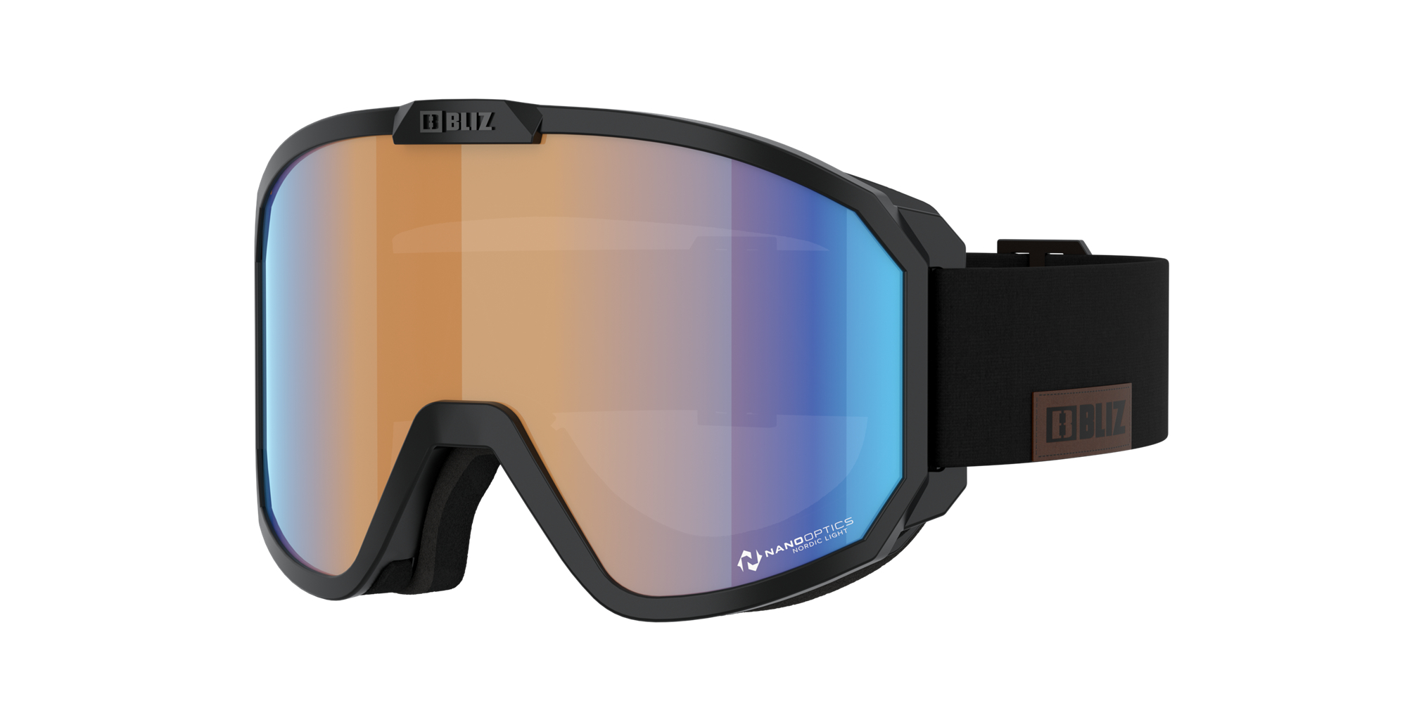 Ski Goggles Bliz Rave Negras Blancas | 683091TZO