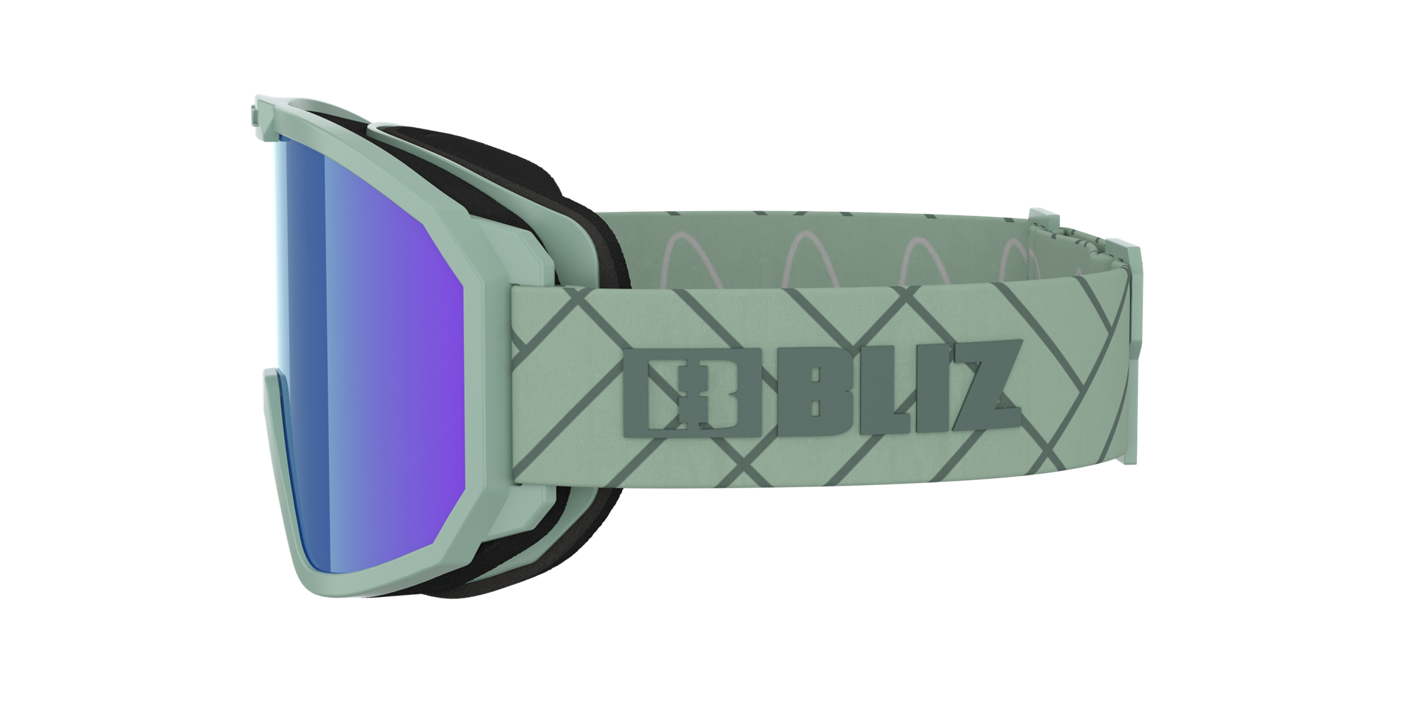 Ski Goggles Bliz Rave Verde Verde Oscuro Marrones Azules | 637052YRH