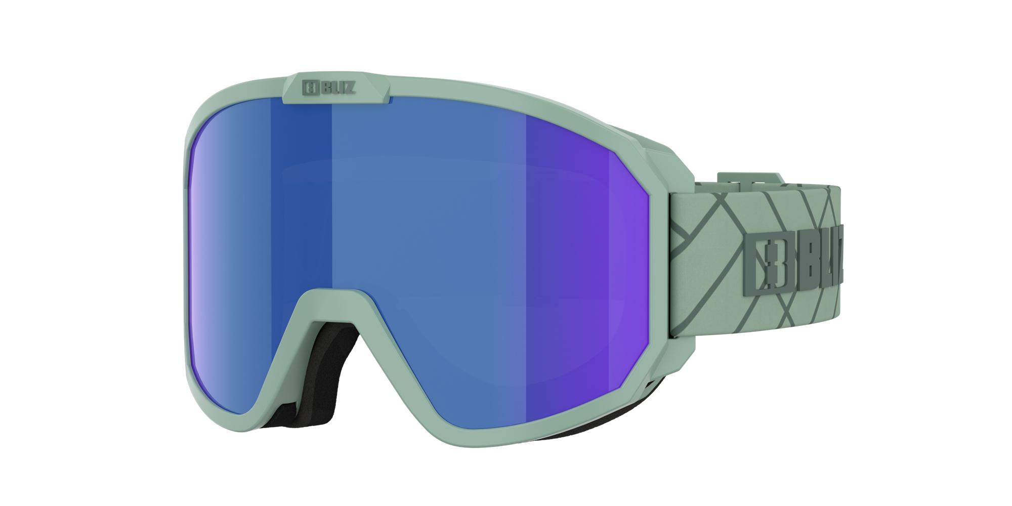 Ski Goggles Bliz Rave Verde Verde Oscuro Marrones Azules | 637052YRH